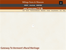 Tablet Screenshot of billingsfarm.org